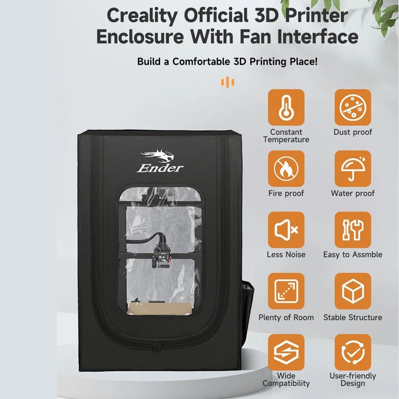 Caixa termica (incubadora) Impressora 3D Creality Ender