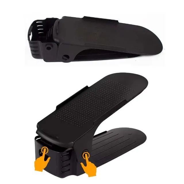 Kit 20 Organizador Porta Sapato Regulagem Altura Calçados - Foto 5