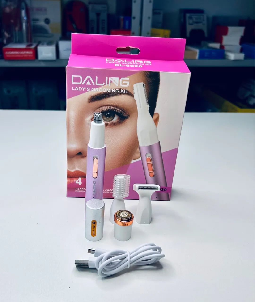 Depilador Para Mulheres, Depilador Elétrico Recarregável Usb