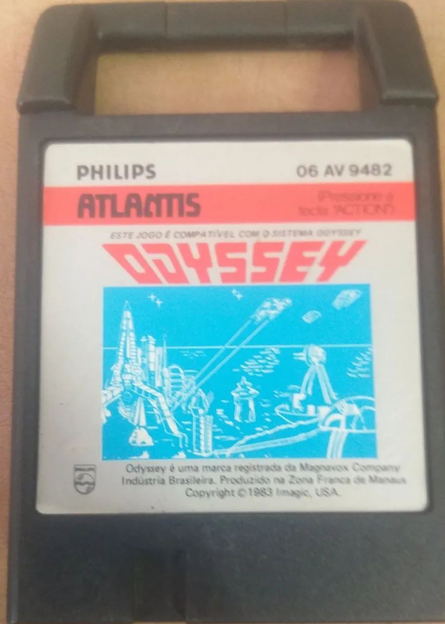 Fitas de Atari e Odysseus Relíquia  - Foto 4