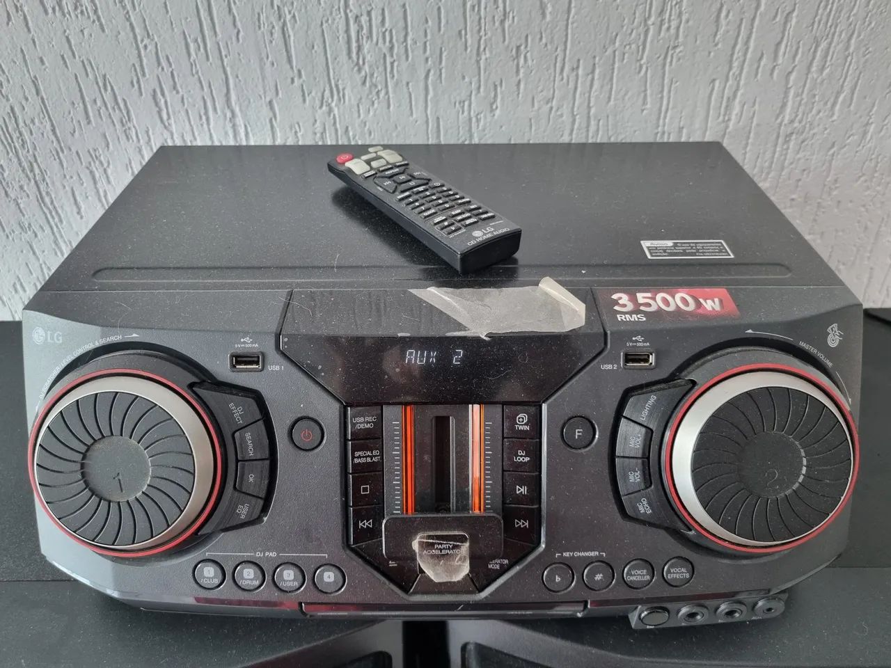 Som Mini System LG Xboom 3500 Rms CL98 - Foto 4