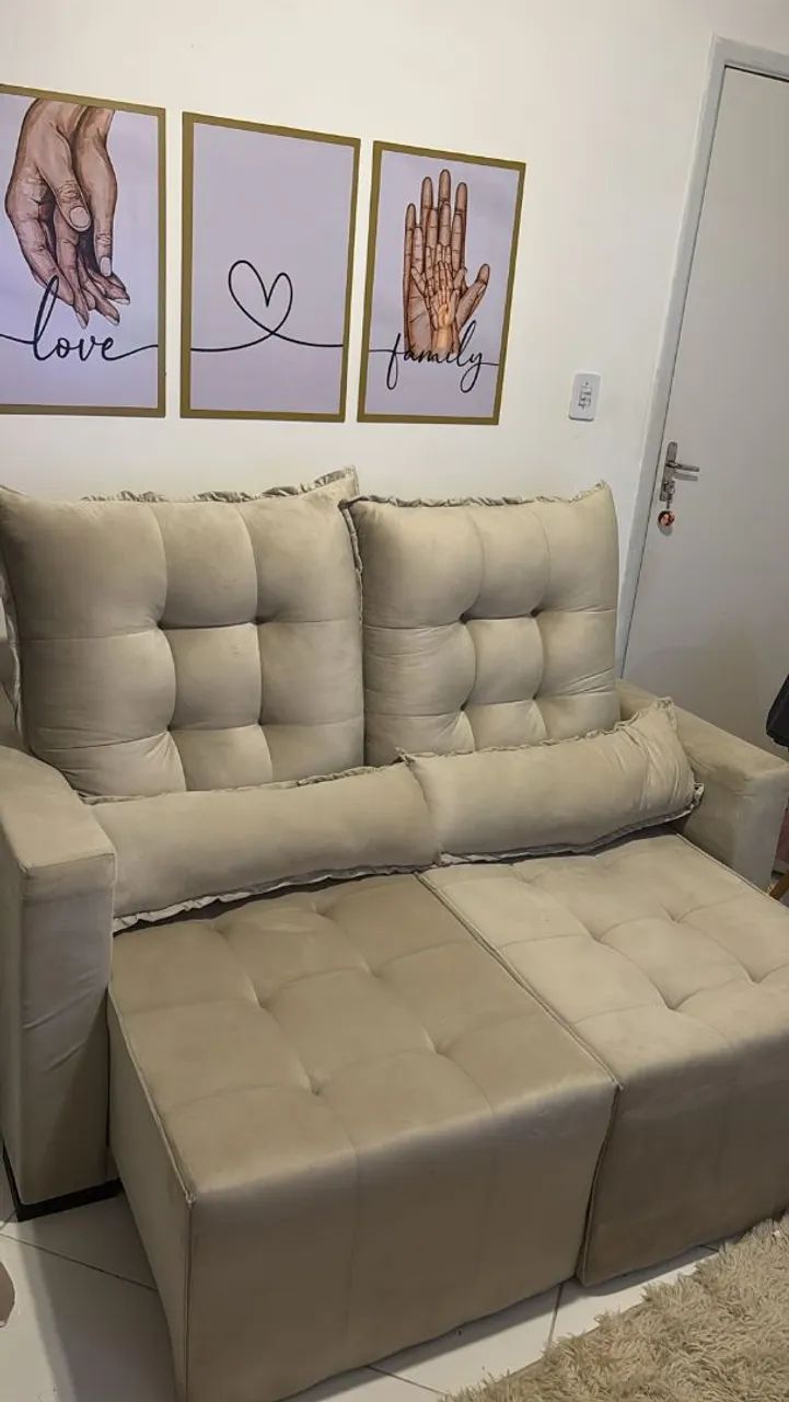 Sofá retrátil e reclinável  - Foto 2