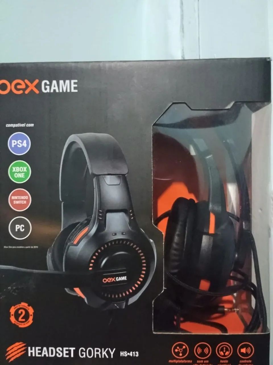 Headset Gamer OGX Gorky HS-413 - Multiplataforma