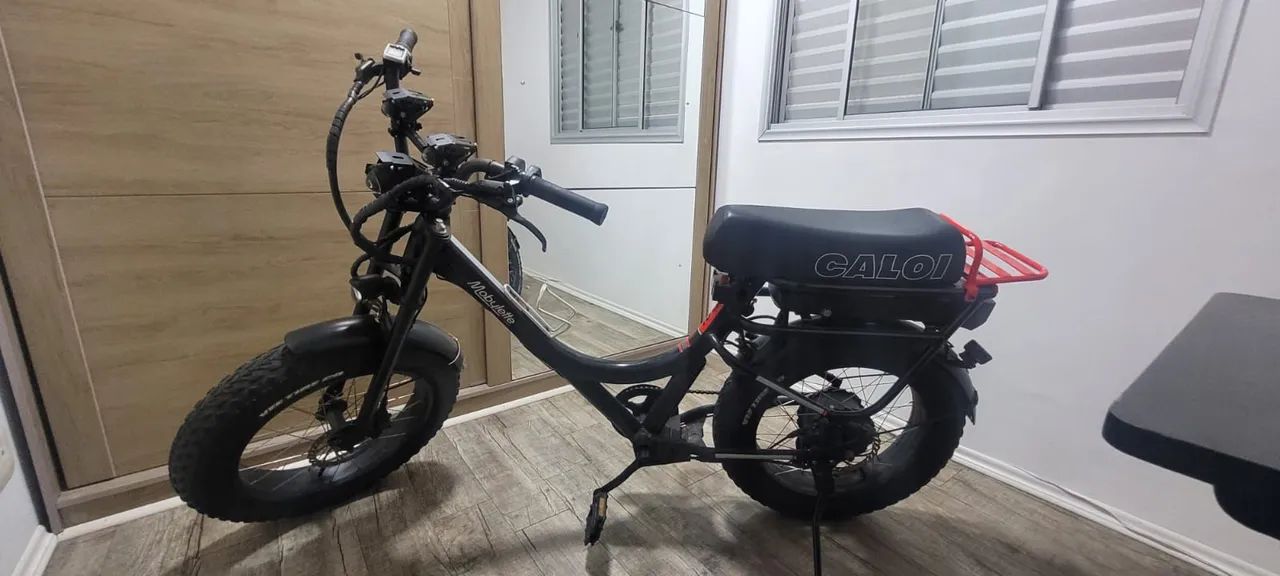 Bicicleta elétrica Caloi com nota fiscal 