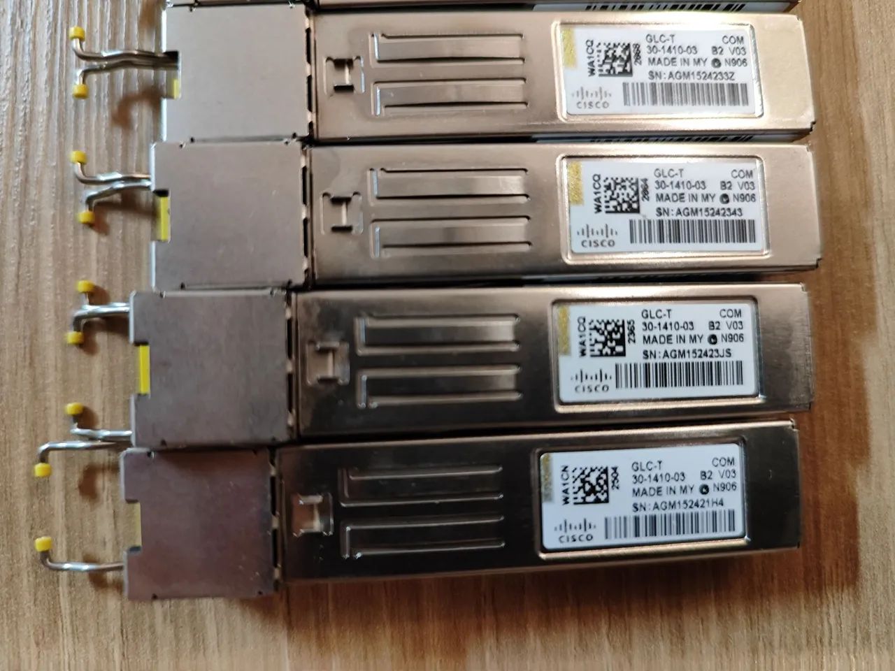 Um par de Transceiver Gbic Cisco 30-1410-03 1000base-t Sfp 1gbps - Foto 4