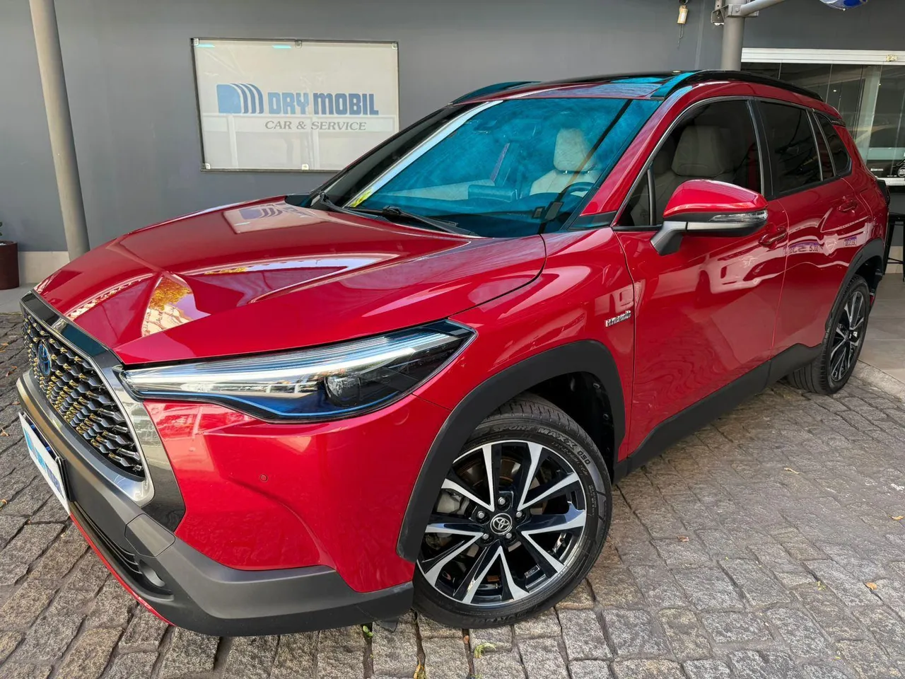 Toyota Corolla Cross XRX Híbrido - 2022 - Teto Solar - Interior Bege