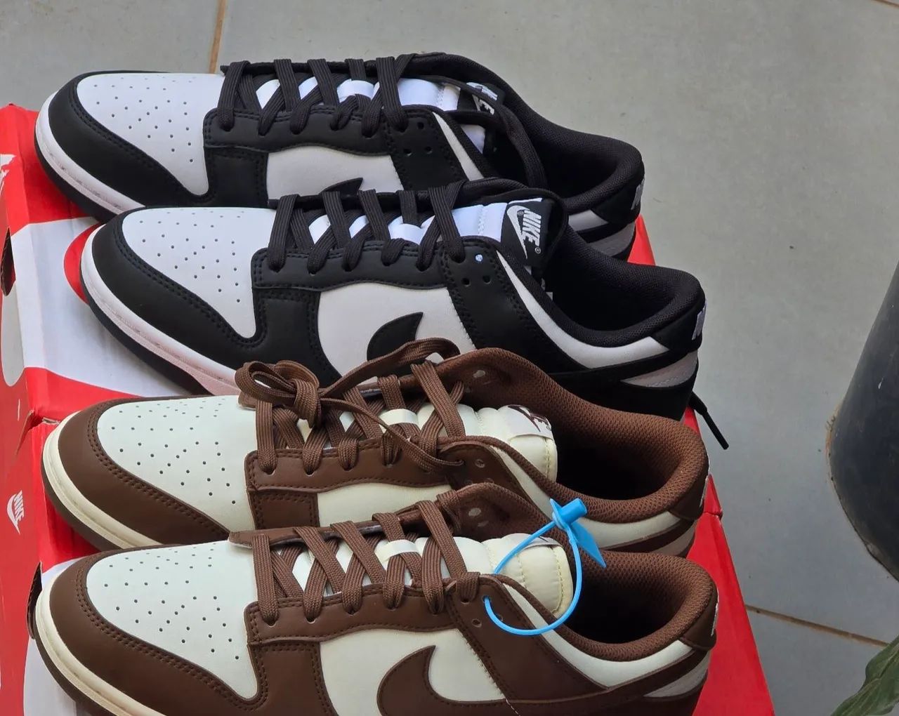 2 pares nike dunk low, premium VT BATCH.