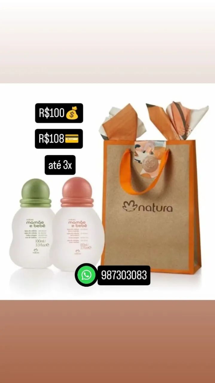 Kit Mamãe e Bebê Natura