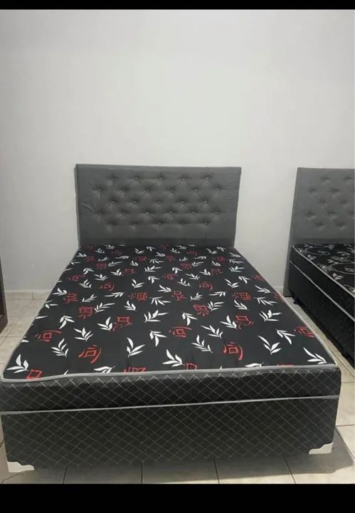 Cama Box Casal Box 20cm com molas ensacadas 670,00 FRETE GRÁTIS  - Foto 4