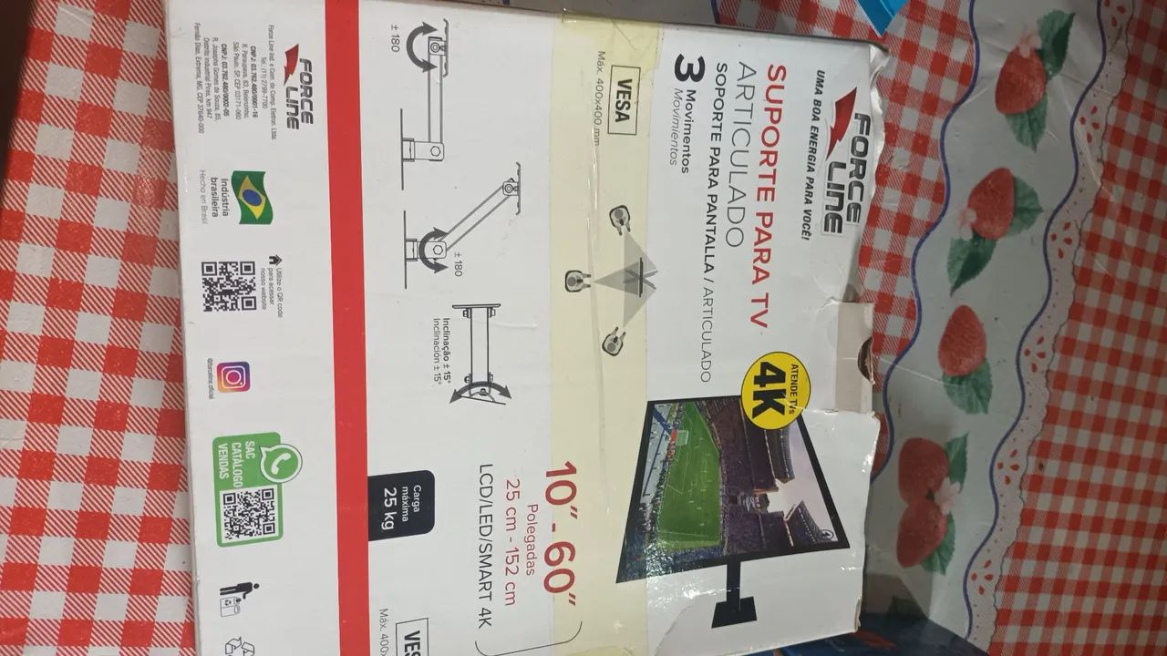 Suporte Articulado para TV Force Line 10"-60"