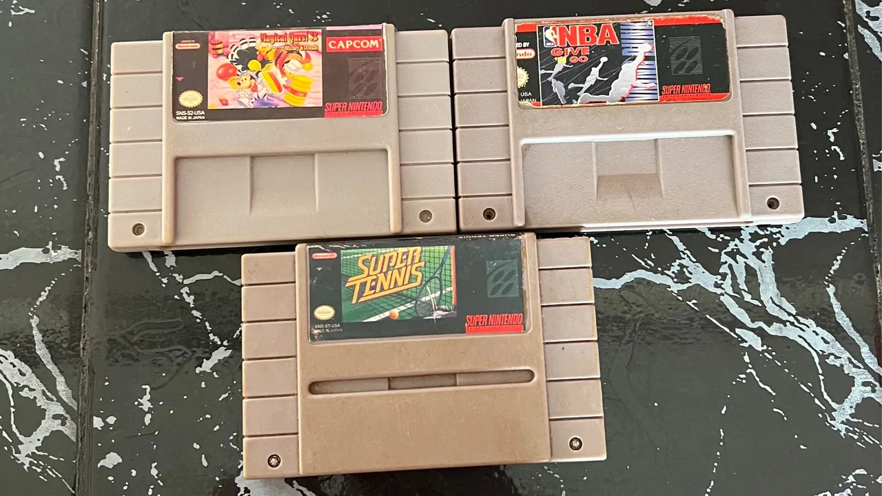Cartuchos Super Nintendo