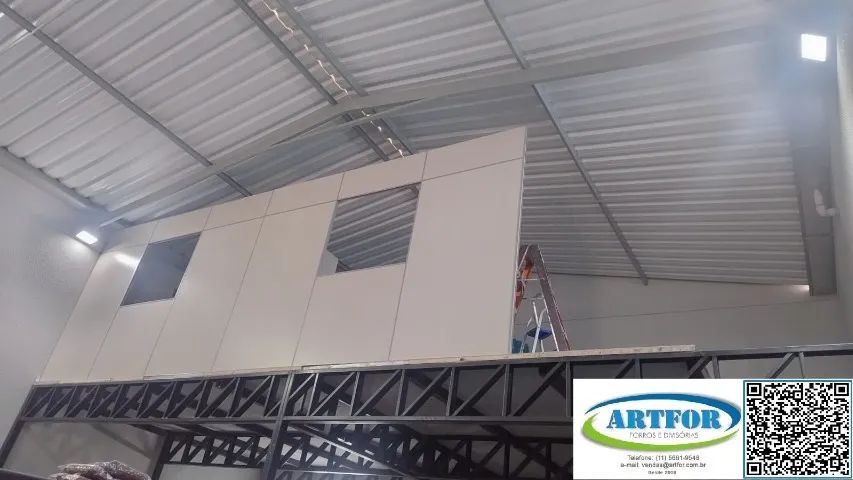 Eucatex Divisórias para Escritório e Salas Comerciais. Divisórias Eucatex bom Montagem. - Foto 2