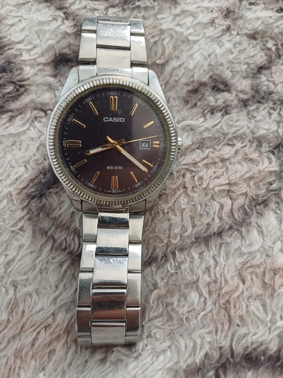 Relógio de pulso Casio WR 50M
