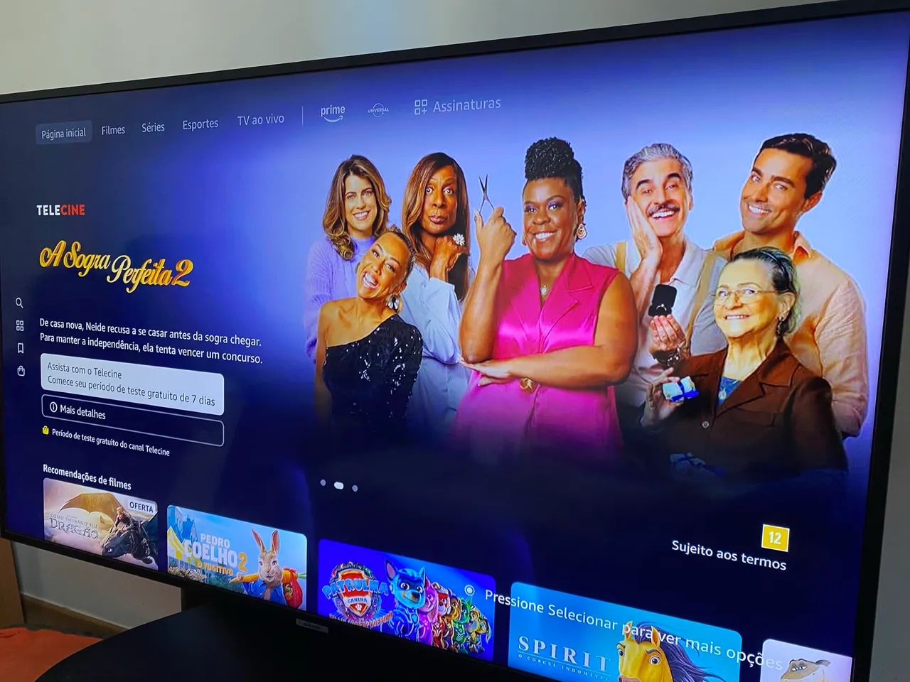 Smart tv 50 4K Samsung detelhe simples  - Foto 6