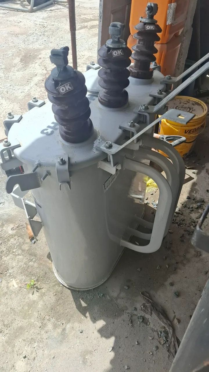 Transformador Trifásico 45kva - 13800/380/220 volts - Foto 5