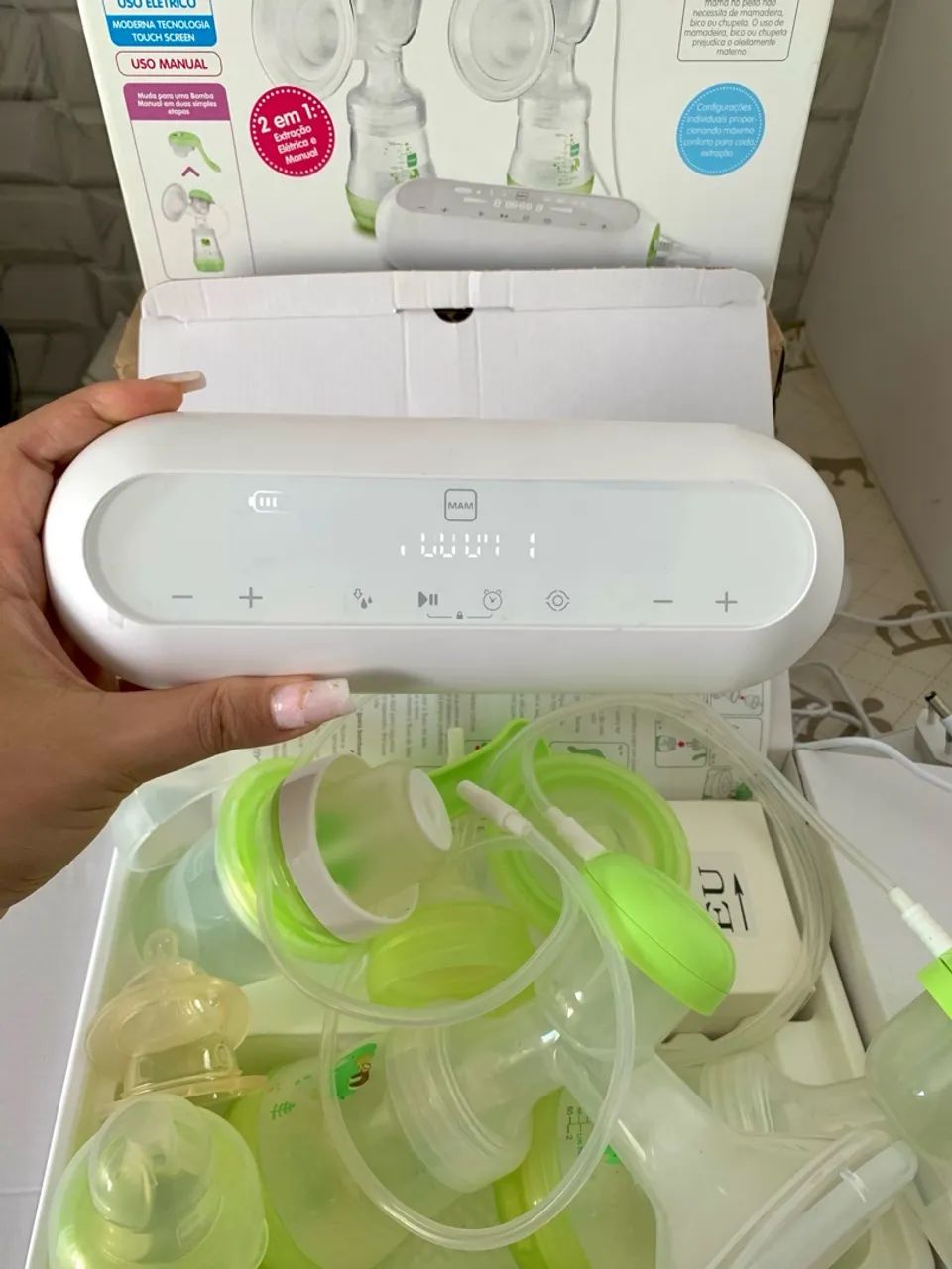 Bomba tira leite Dupla - Foto 3