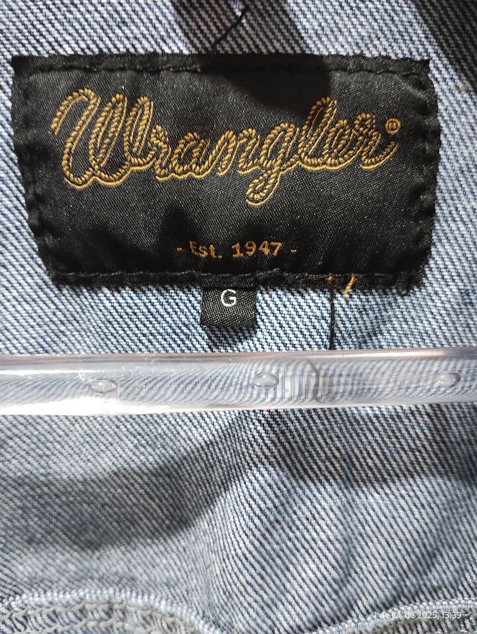 Jaqueta Wrangler retrô Original  - Foto 2