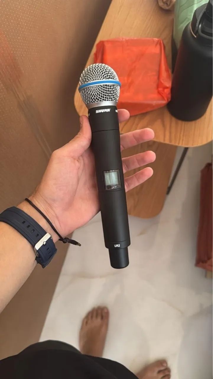 Microfone shure UR4