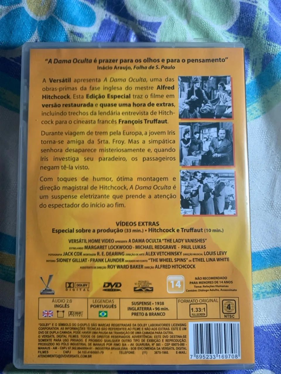 DVD A Dama Oculta - Versátil - Edição Especial - Foto 2