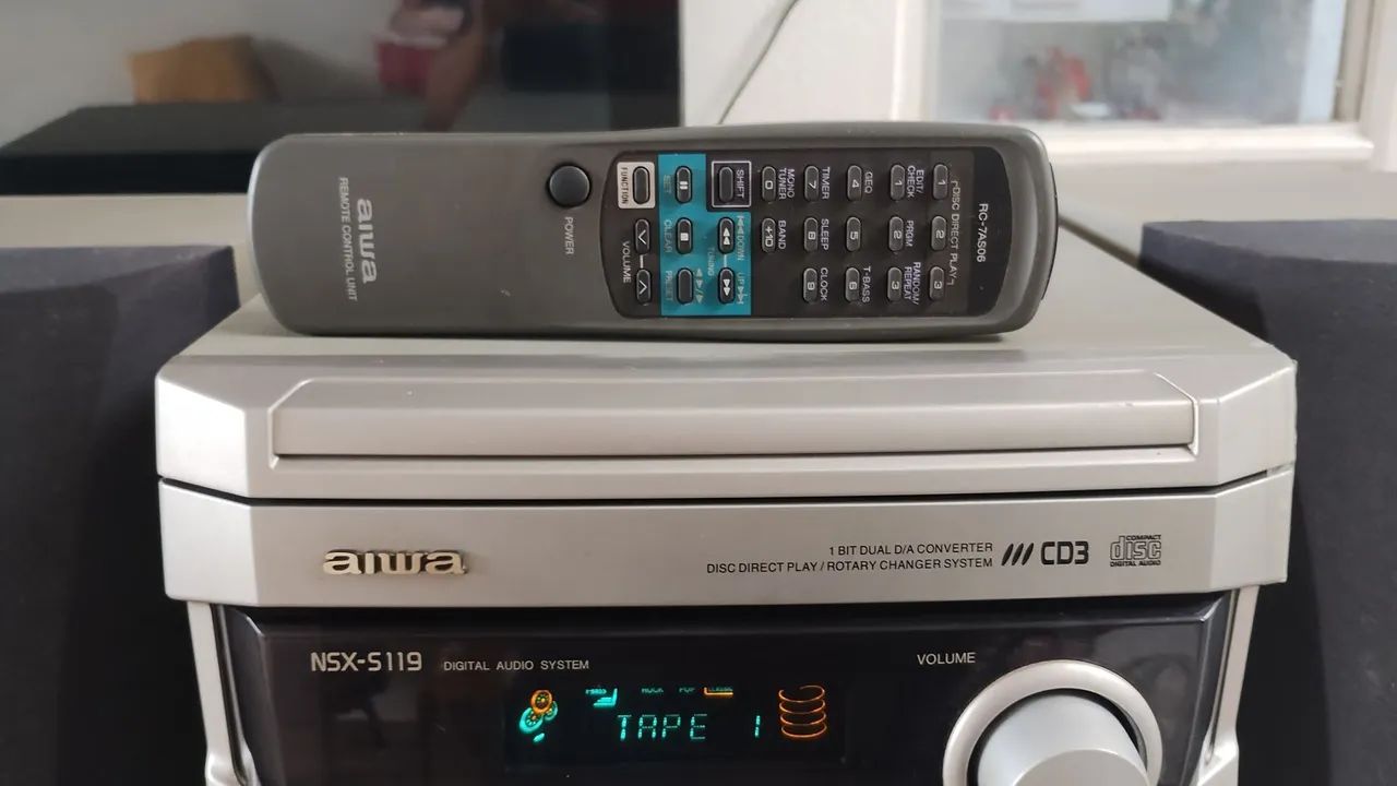 Aiwa modelo nsx119 usado  - Foto 5