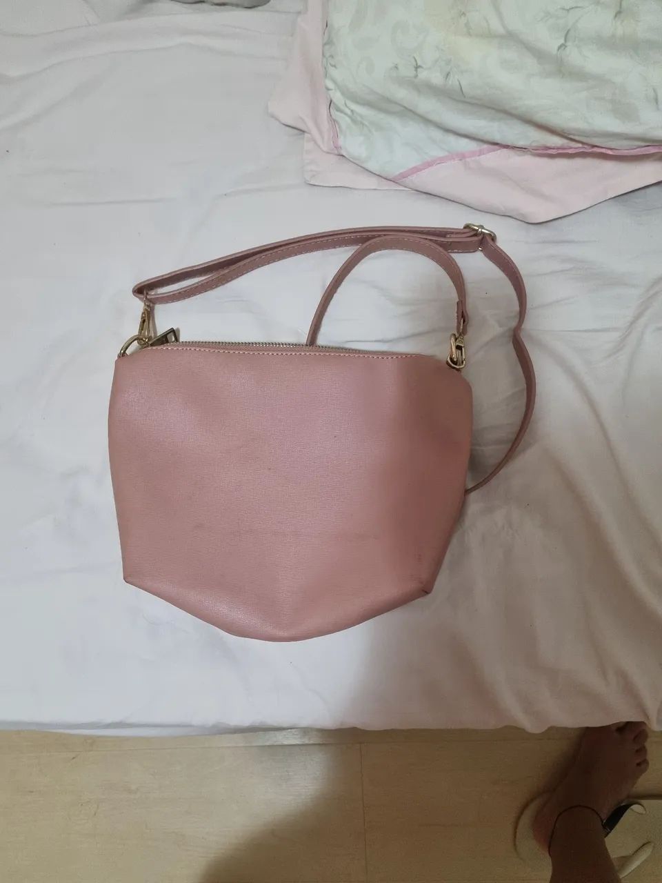 Bolsa de Ombro Rosa - Foto 2
