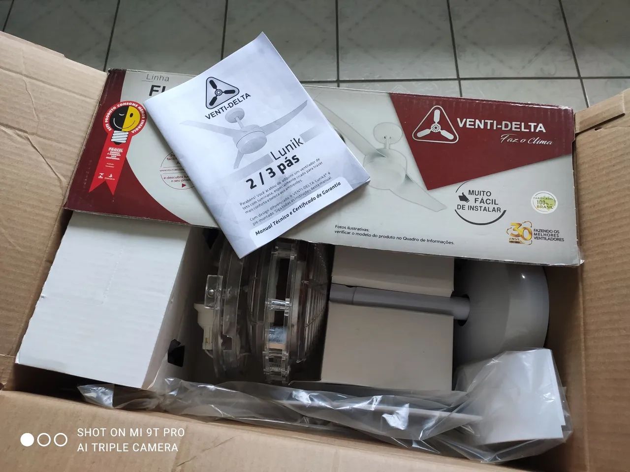 Ventilador de teto Venti-Delta Flex Concept - Foto 3