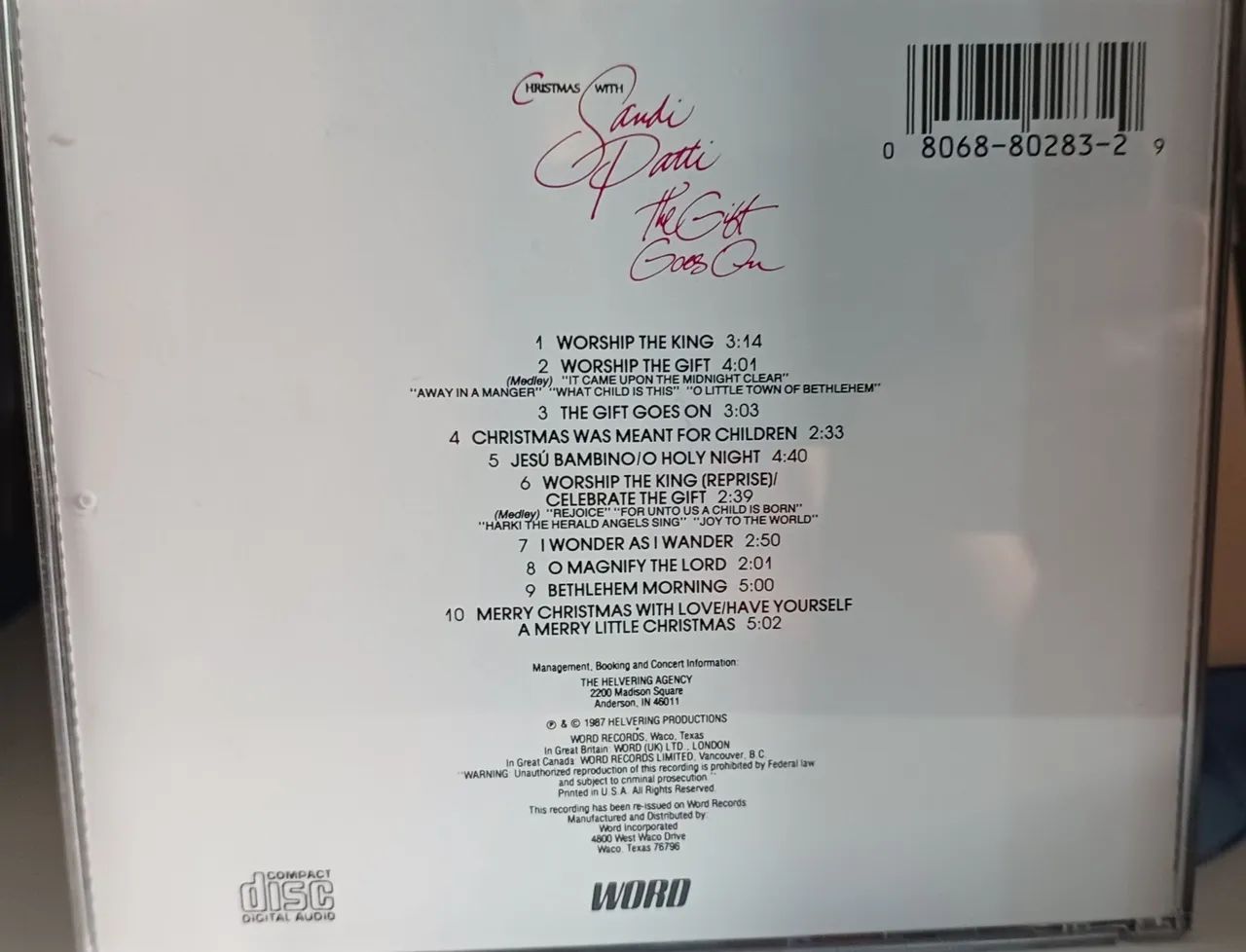 Sandi patty CD the gift goes on - Foto 2