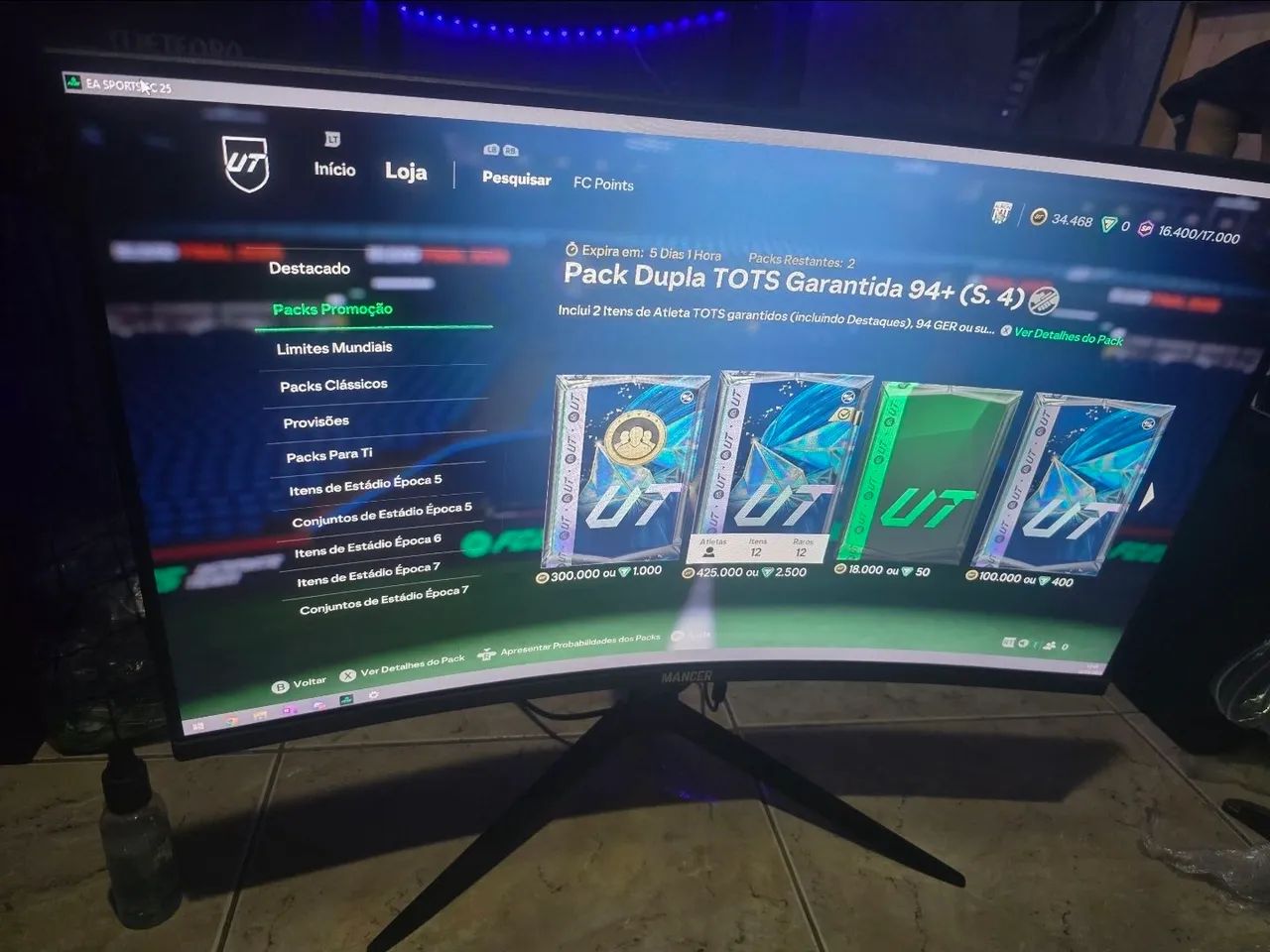 Monitor Gamer mancer valak 32 pol 165hz, painel vaVA - Monitores ...