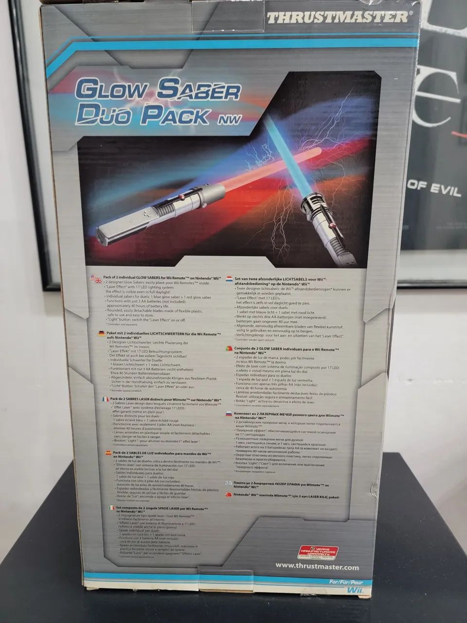 Sabre de Luz p/ Nintendo Wii - Glow Saber Duo Pack - Foto 2