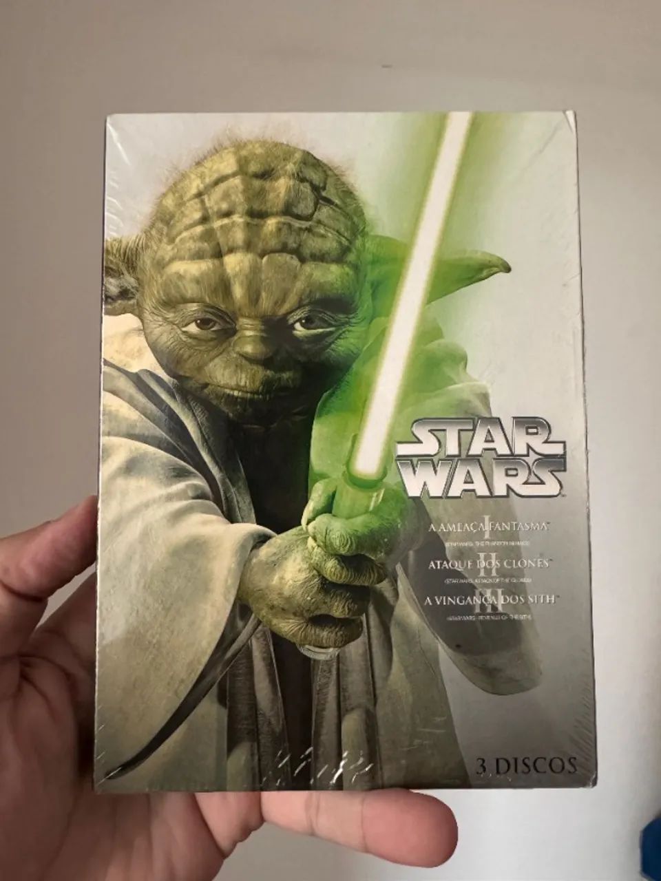 Box DVD - Star Wars - Trilogia (1, 2 e 3) - Item lacrado