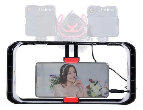 Case Gaiola De Vídeo Para Telefone Gimbal Estabilizador Grip Blog