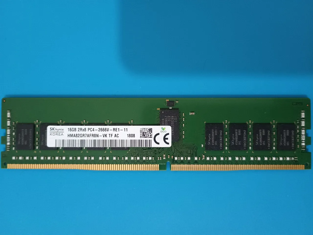 2 Memória RAM SK hynix 16GB DDR4 2666MHz ECC