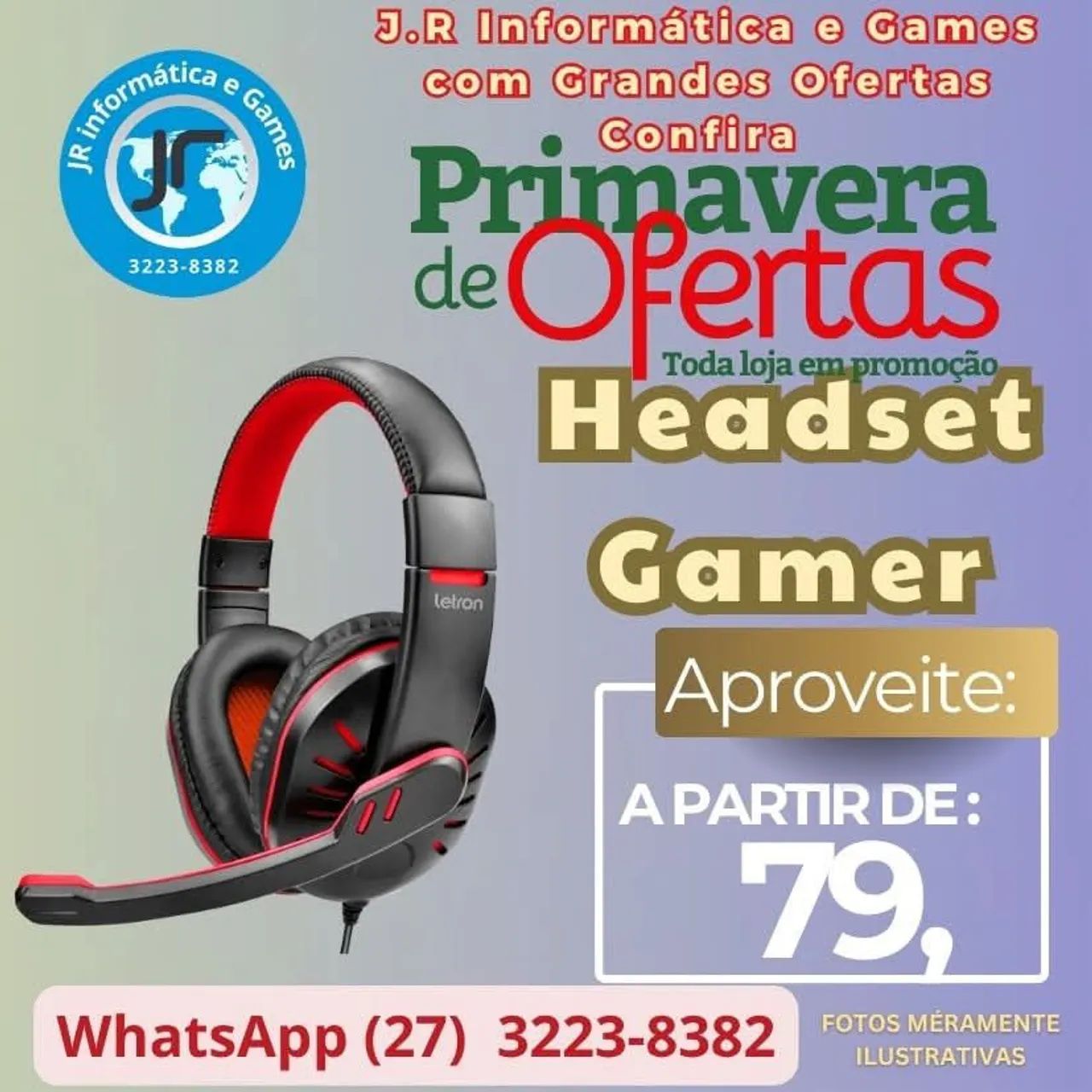 Head set Diversos Inclusive Gamer 