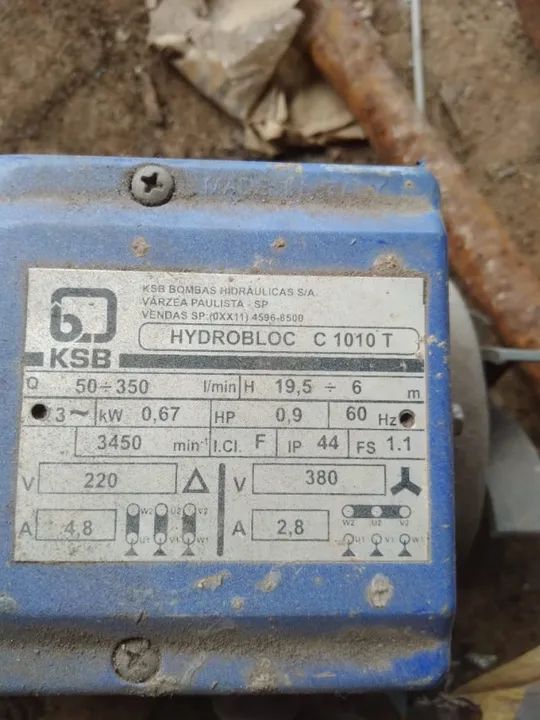 Bomba/motor no estado - Foto 3