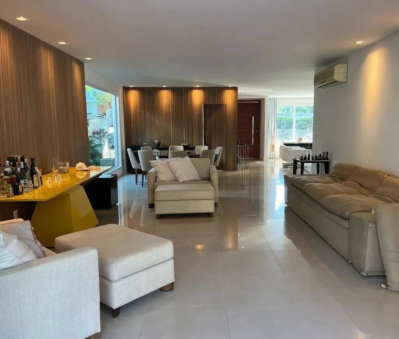 Mansão mobiliada em lindíssimo projeto, luxuoso e funcional. - Foto 4