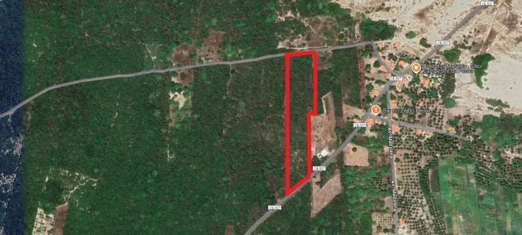 Lindo terreno na Praia do Canto Verde em Beberibe com mais de 27.000m2