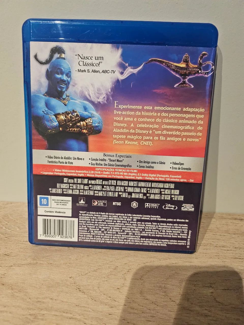 Aladdin - Blu-Ray Disney - Foto 2