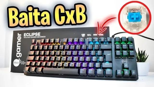 Teclado Gamer Mecânico Dazz Eclipse  - Foto 2