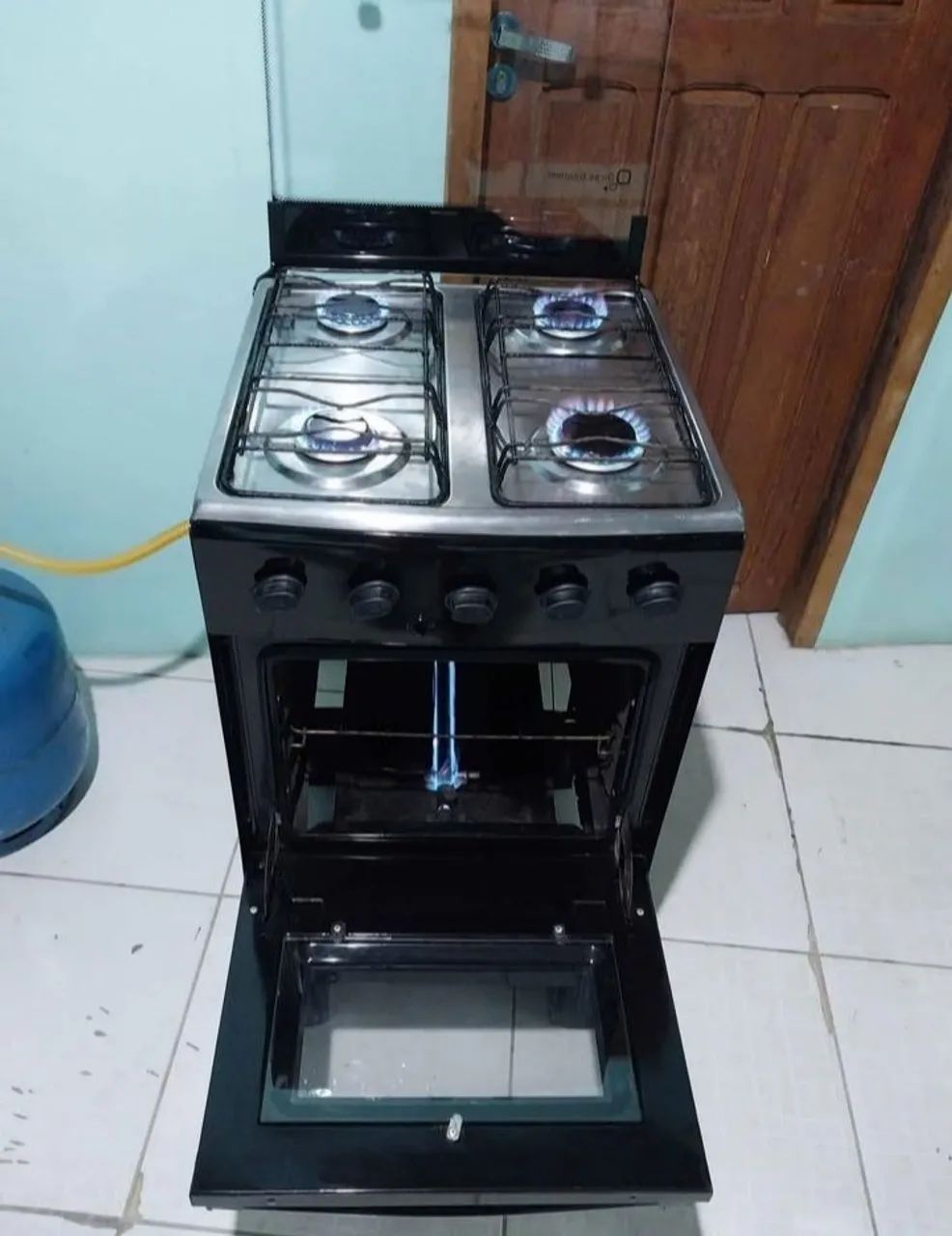 Vendo fogão 4 bocas em ótimo estado de uso  - Foto 4