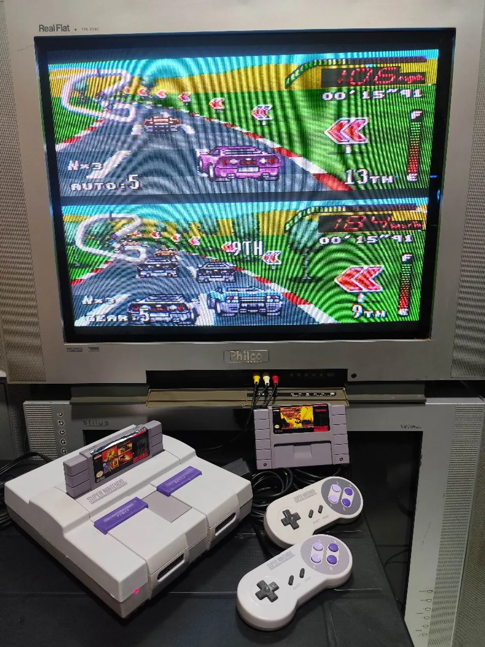 Super Nintendo (SNES) Completo e funcionando!