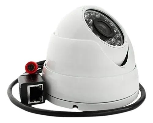 CAMERA DOME IP 1.4MP ANTIVANDALISMO METALICA