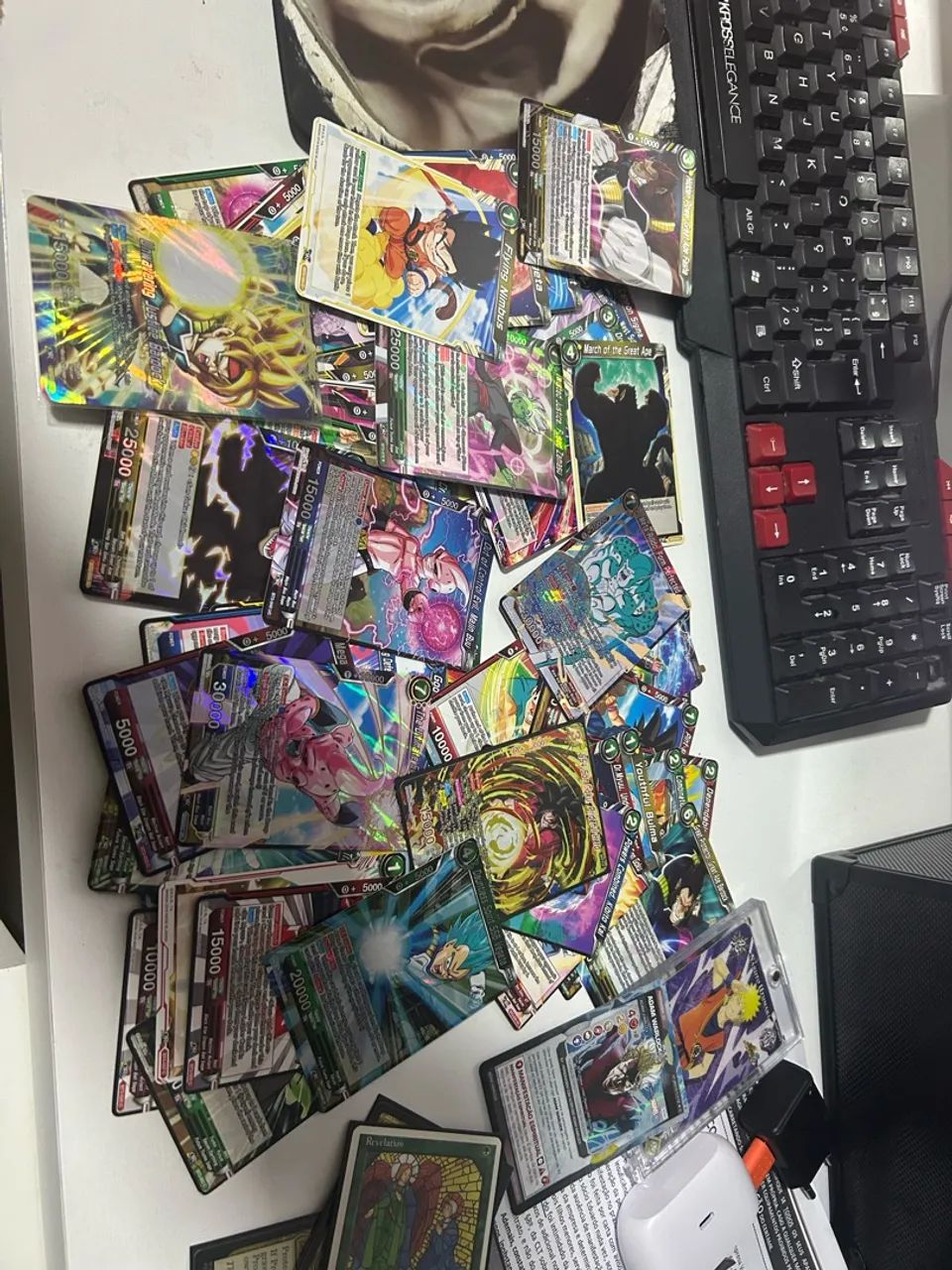 Lote Cards Dragon Ball 