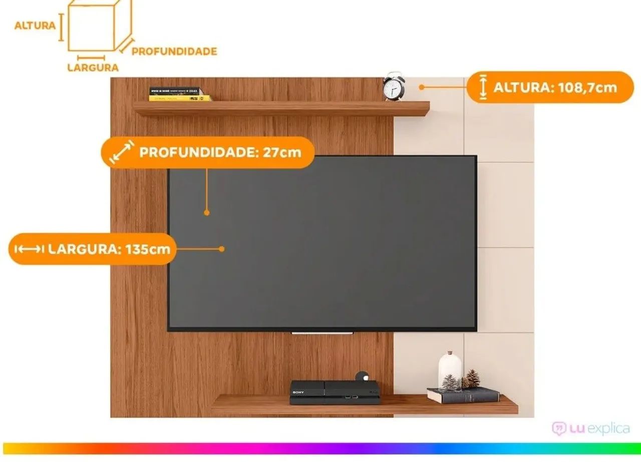 Vendo painel para TVs até 58 polegadas !!!