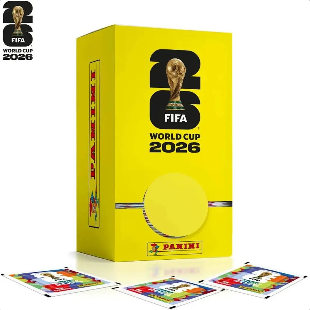 Display LACRADO figurinhas da copa 2026