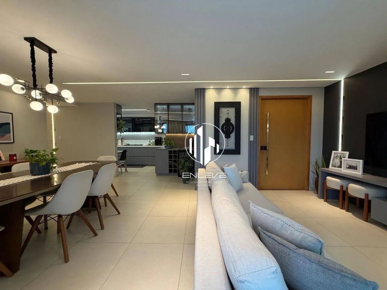 Apartamento Mobiliado de 127m² com 03 Suítes no Brisamar - Foto 4