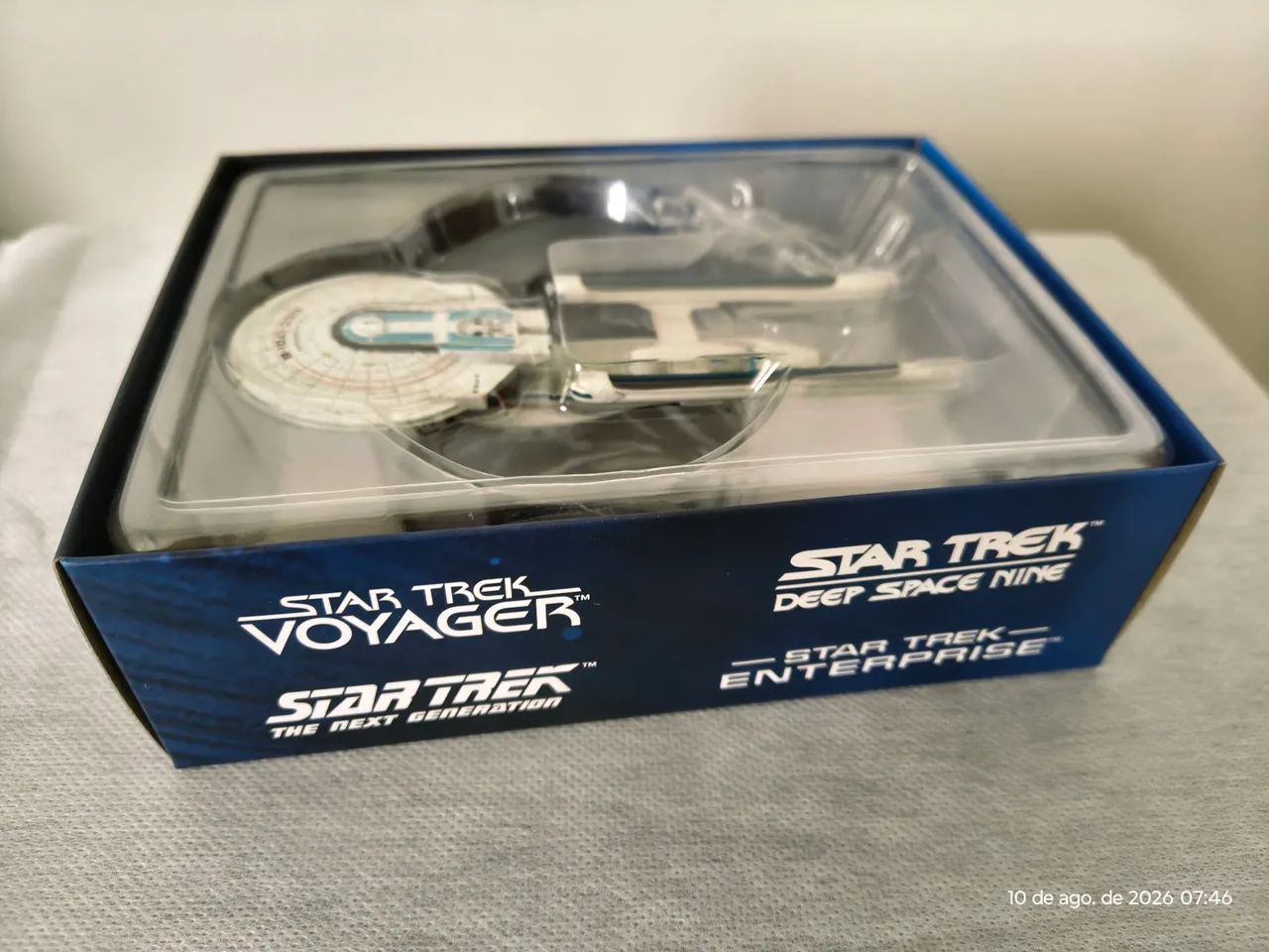 Enterprise 1701 B mini Star Trek Eaglemoss - Foto 5