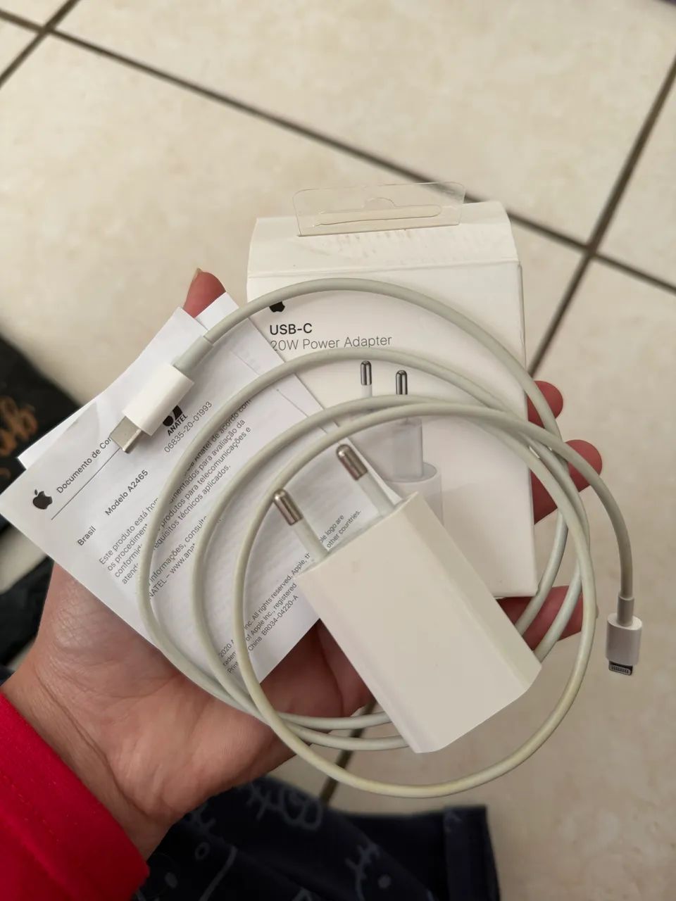 Carregador Lightning 