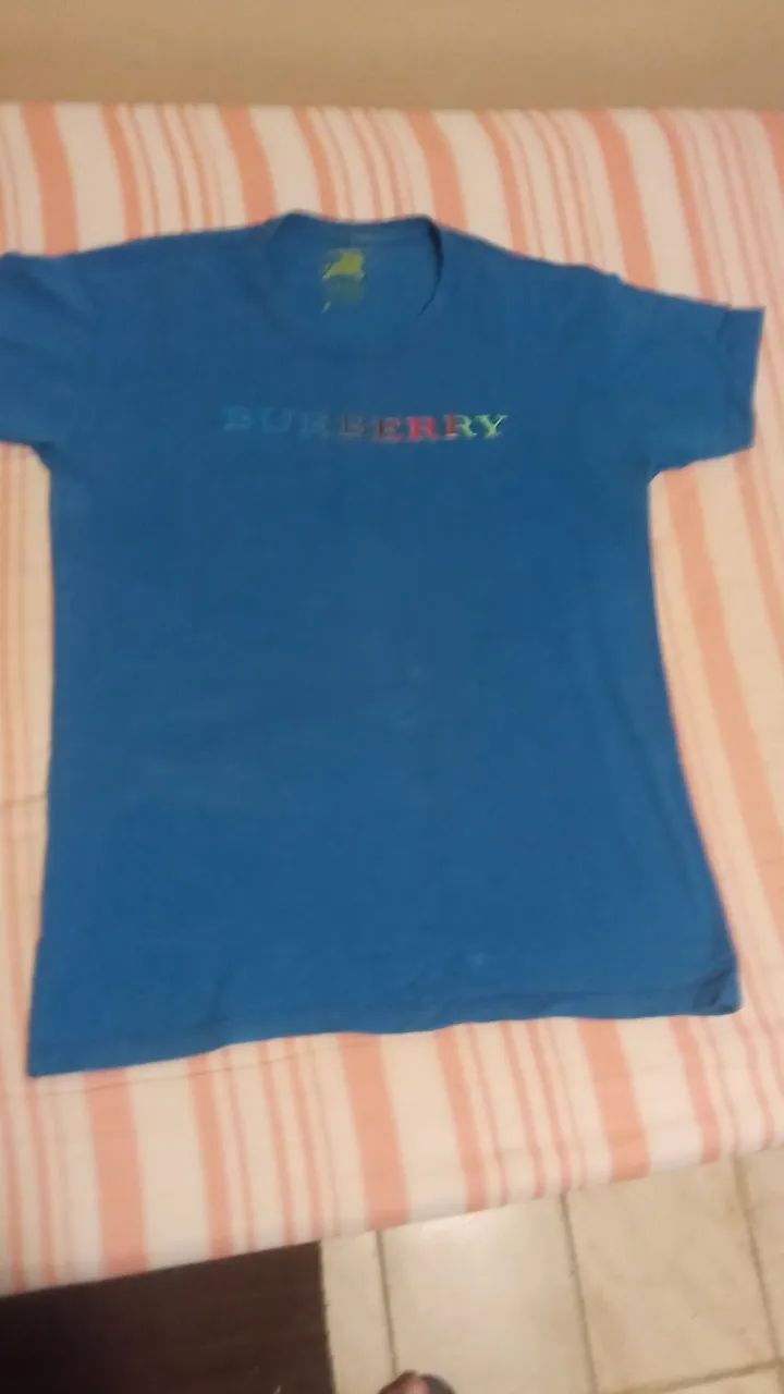 Camisa BURBERRY - Azul P - Foto 2