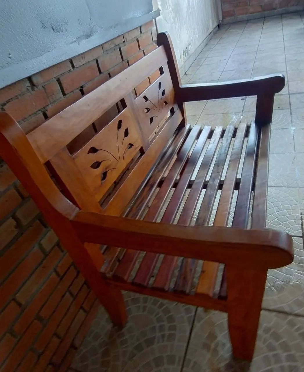 Banco de Madeira Rústica