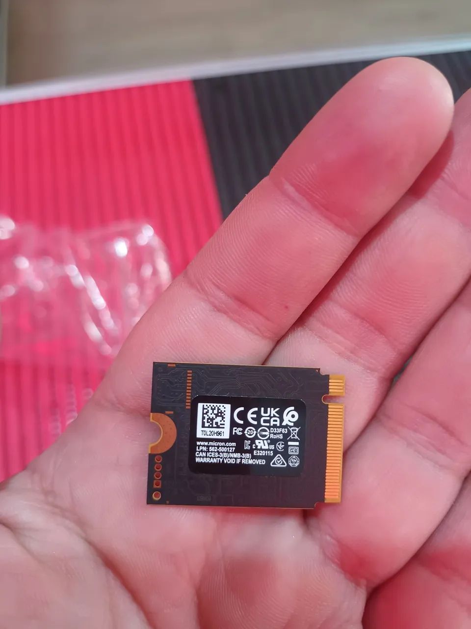 Micro NVME Gen 4 - 1 terá  - Foto 2
